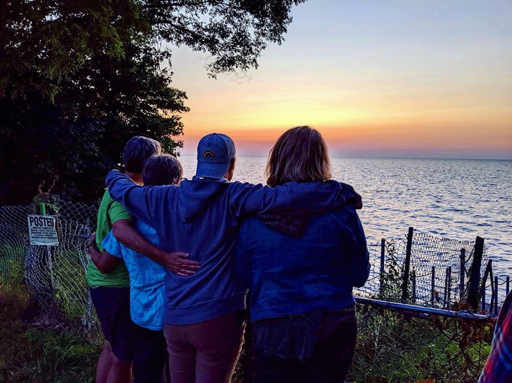 Katie Gordon and her friends take in an August 2019 sunset. (Provided photo) Katie Gordon and her friends take in an August 2019 sunset. (Provided photo)