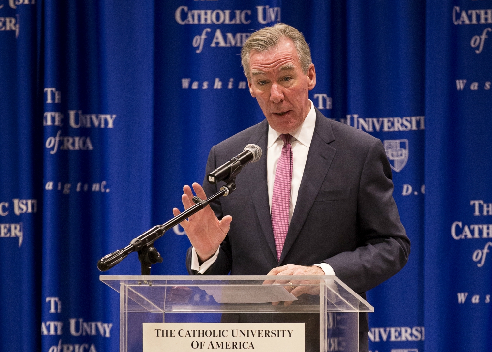 John Garvey, president of the Catholic University of America (CNS/Tyler Orsburn) John Garvey, president of the Catholic University of America (CNS/Tyler Orsburn)
