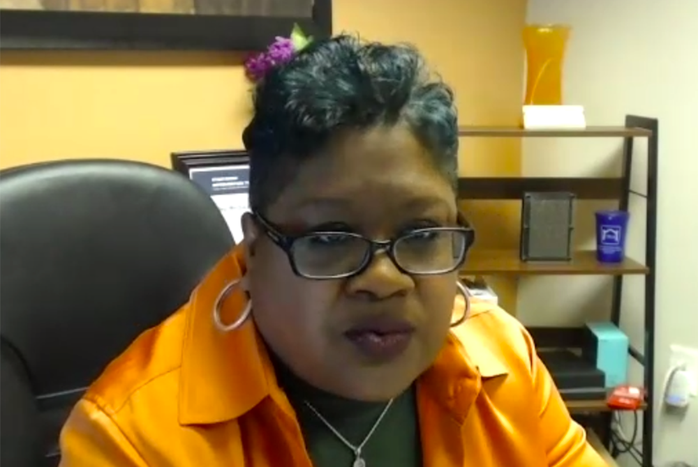 Ashley McSwain (NCR screenshot/YouTube/Global Georgetown) Ashley McSwain (NCR screenshot/YouTube/Global Georgetown)