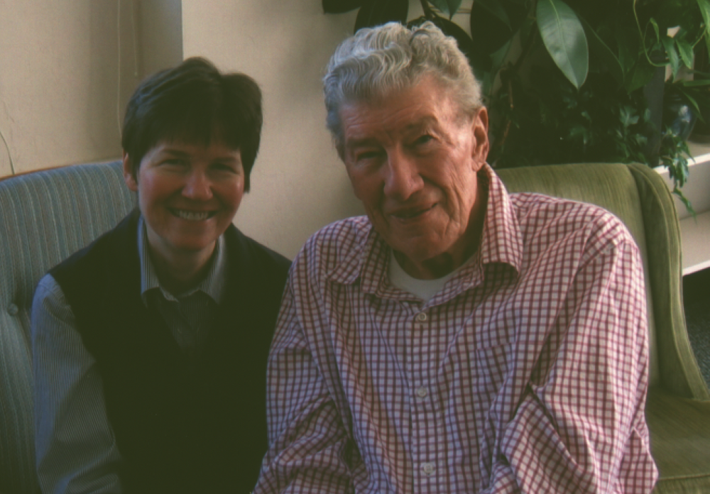 Sr. Claire Sokol and her father, Vilem Sokol Sr. Claire Sokol and her father, Vilem Sokol