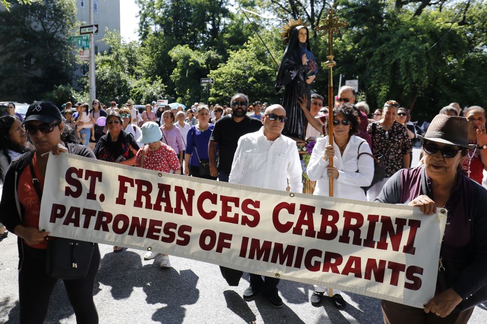 Procession for Mother Cabrini