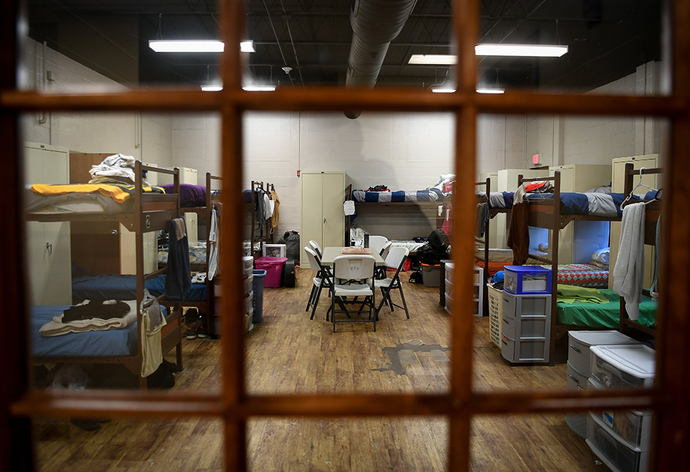 A file photo shows the inside of a dormitory at Recovery Point, a center for overcoming addiction, in Huntington, West Virginia. (OSV News/Reuters/Bryan Woolston)