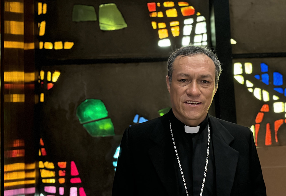 Obispo peruano Lizardo Estrada Herrera, secretario general del Celam Aunque no visitó América Latina con tanta frecuencia como otras regiones, los orígenes del papa Francisco y su enfoque en las periferias resonaron profundamente en la región, dijo el obispo peruano Lizardo Estrada Herrera, en esta foto de archivo del 9 de julio de 2024, en Nueva York, EE. UU. Estrada, secretario general del Celam, dijo que le entristeció escuchar la animadversión contra el papa por parte de algunos católicos estadounidenses, a pesar de que era querido en América Latina y en todo el mundo.