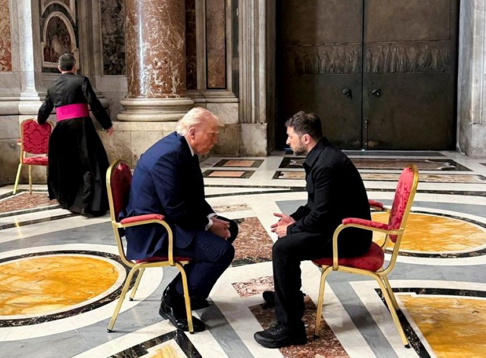 Zelenskyy and Trump