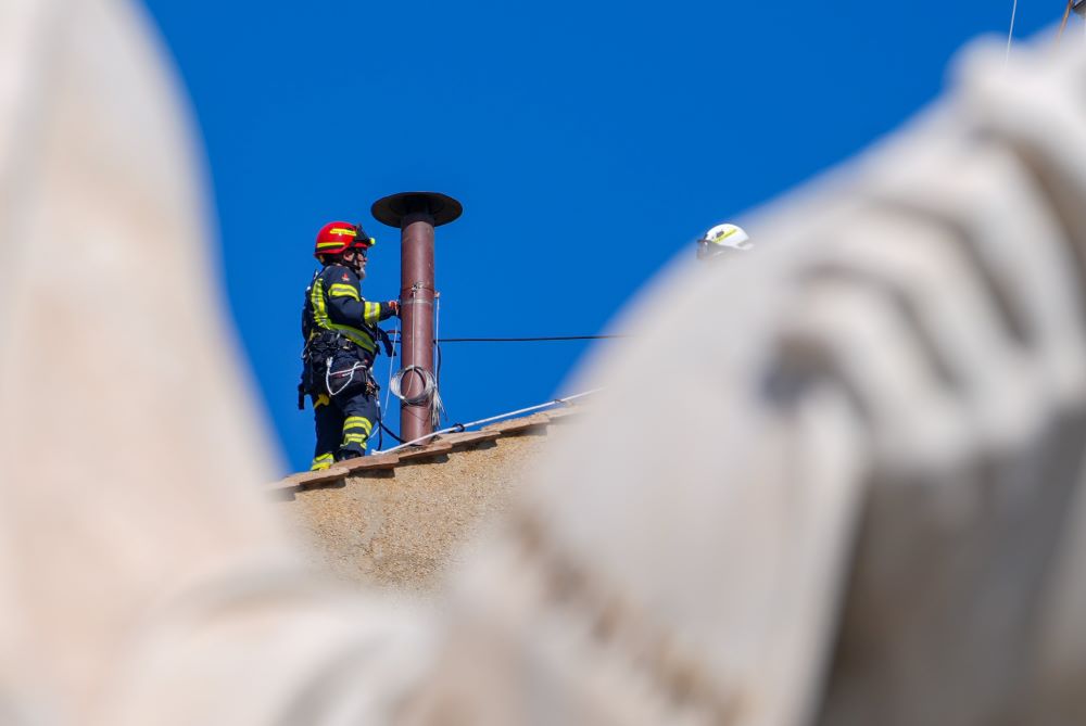 Sistine Chapel chimney