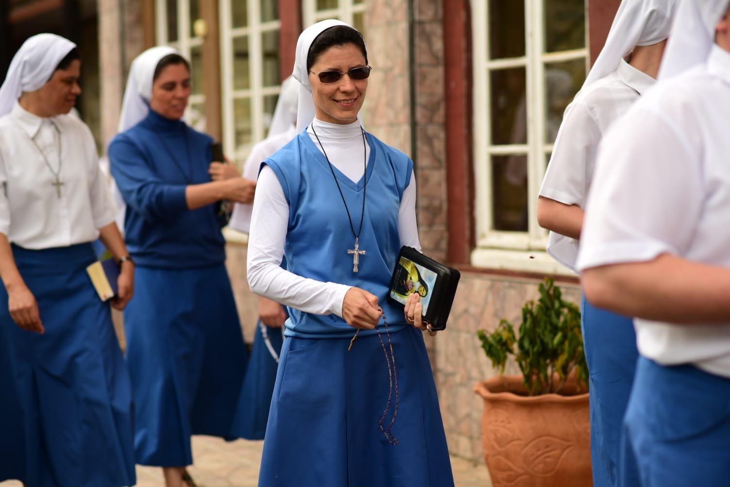 Brazilian Sister Marisa de Paula Neves in an undated photograph. Brazilian Sister Marisa de Paula Neves is seen in an undated photograph. Two Brazilian nuns have gone viral worldwide after a May 28 video showed them beatboxing and dancing hip hop on Catholic TV — drawing comparisons to a real-life “Sister Act. (OSV News/courtesy Copiosa Redenção)