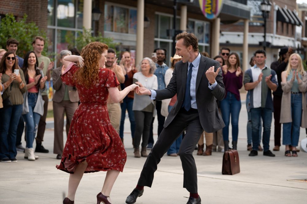 People dance in scene from "The Life of Chuck." People dance in scene from "The Life of Chuck."