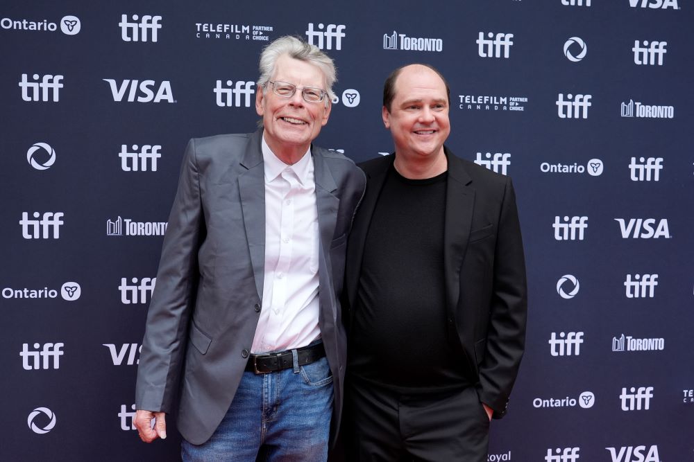 Stephen King and Mike Flanagan Stephen King and Mike Flanagan