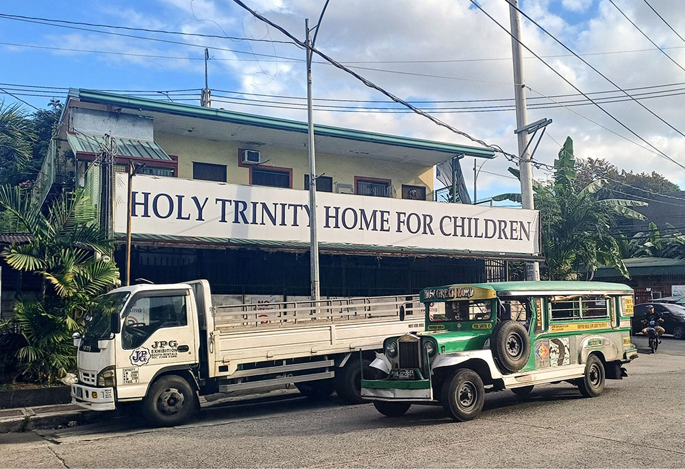 The Holy Trinity Home for Children is at the corner of two busy streets in Quezon City, Philippines, where sisters care for sexually abused and impoverished children. (Oliver Samson)