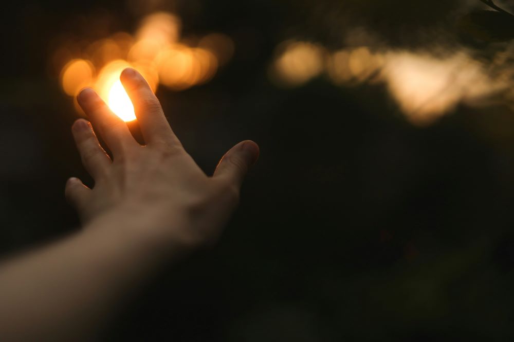 hand shown as if releasing something hand shown as if releasing something