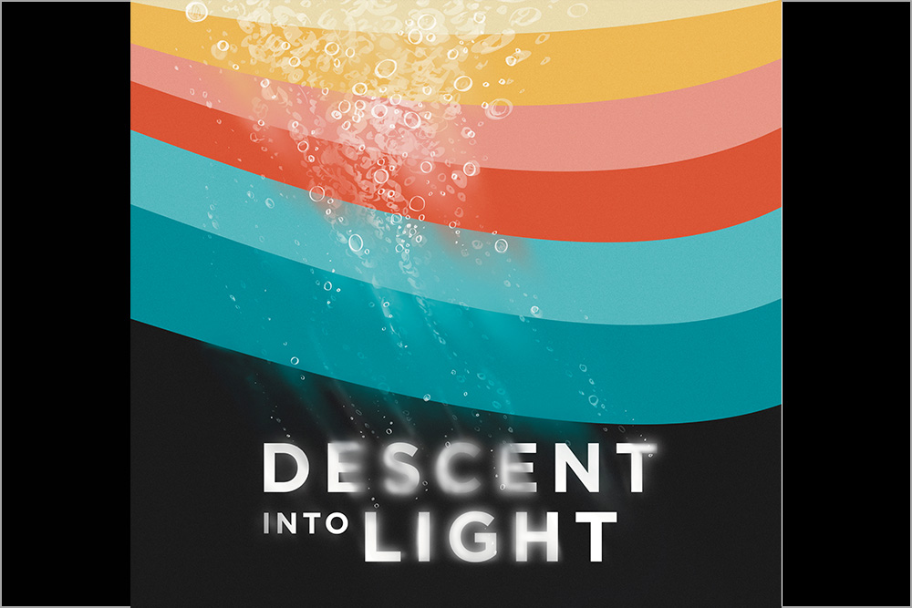 Logo for "Descent Into Light,"a limited-series audio documentary created by two sisters focusing on the abuse of adults in spiritual settings. (Courtesy of Sisters of the Little Way)