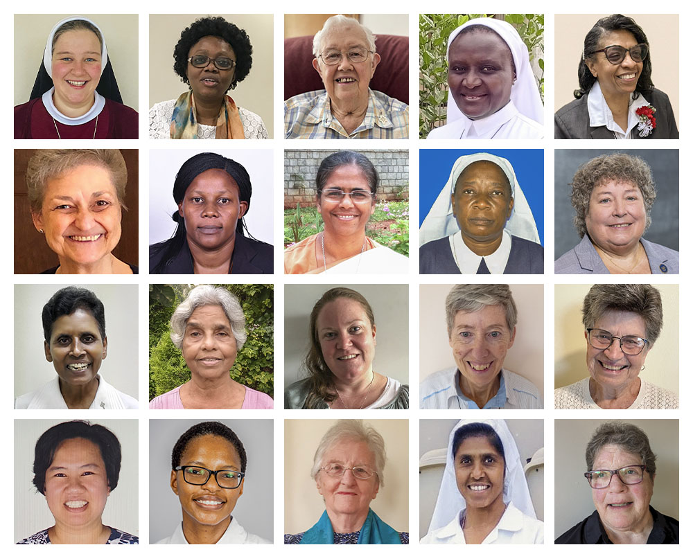 Previous sister panelists for Global Sisters Report's The Life (GSR graphic)