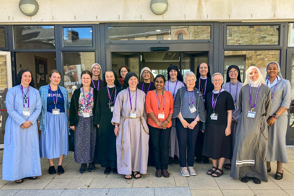 Religious sisters at the Youth2000 Summer Festival, held Aug. 7-10, 2025, in Kilmore, Ireland. (Courtesy of the Diocese of Waterford and Lismore)