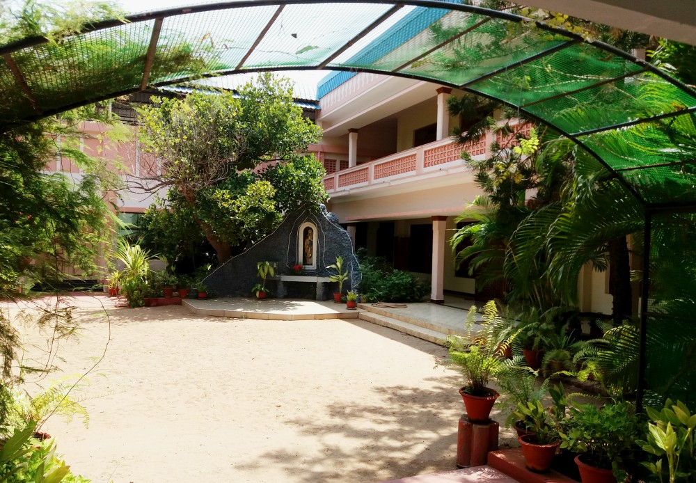 The Franciscan Sisters of St. Aloysius Gonzaga generalate in Puducherry, southern India (Philip Mathew) The Franciscan Sisters of St. Aloysius Gonzaga generalate in Puducherry, southern India (Philip Mathew)