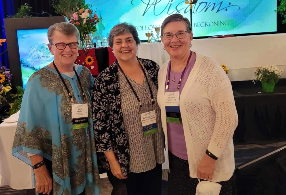 The new LCWR presidential team, for 2022-2023