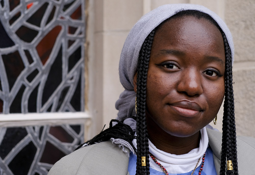 Nathalie Charles poses for a portrait outside the Princeton University Chapel Dec. 8 in Princeton, New Jersey. (AP photo/Luis Andres Henao) Nathalie Charles poses for a portrait outside the Princeton University Chapel Dec. 8 in Princeton, New Jersey. (AP photo/Luis Andres Henao)