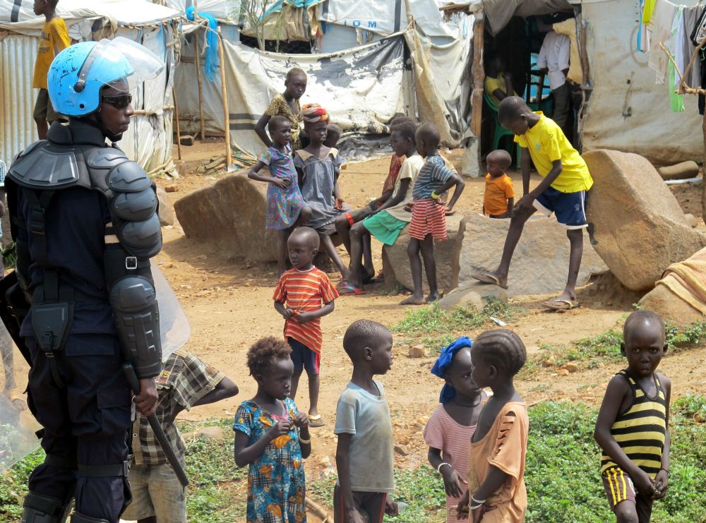 Juba displaced civilians camp Juba displaced civilians camp