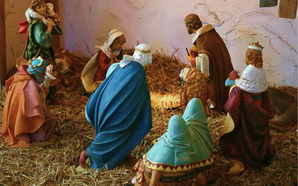 An empty crib is seen in a Nativity Dec. 19, 2017 at the headquarters of U.S. Conference of Catholic Bishops in Washington. An empty crib is seen in a Nativity Dec. 19, 2017 at the headquarters of U.S. Conference of Catholic Bishops in Washington.