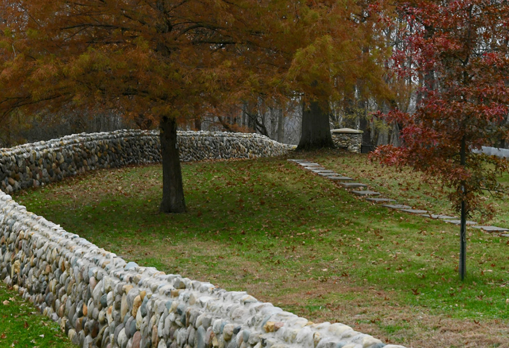 The Victory Nolls cemetery in Huntington, Indiana, is the only land still owned by the community after it sold its motherhouse to the county community corrections program. An endowment to care for the cemetery is being created. (GSR/Dan Stockman) The Victory Nolls cemetery in Huntington, Indiana, is the only land still owned by the community after it sold its motherhouse to the county community corrections program. An endowment to care for the cemetery is being created. (GSR/Dan Stockman)