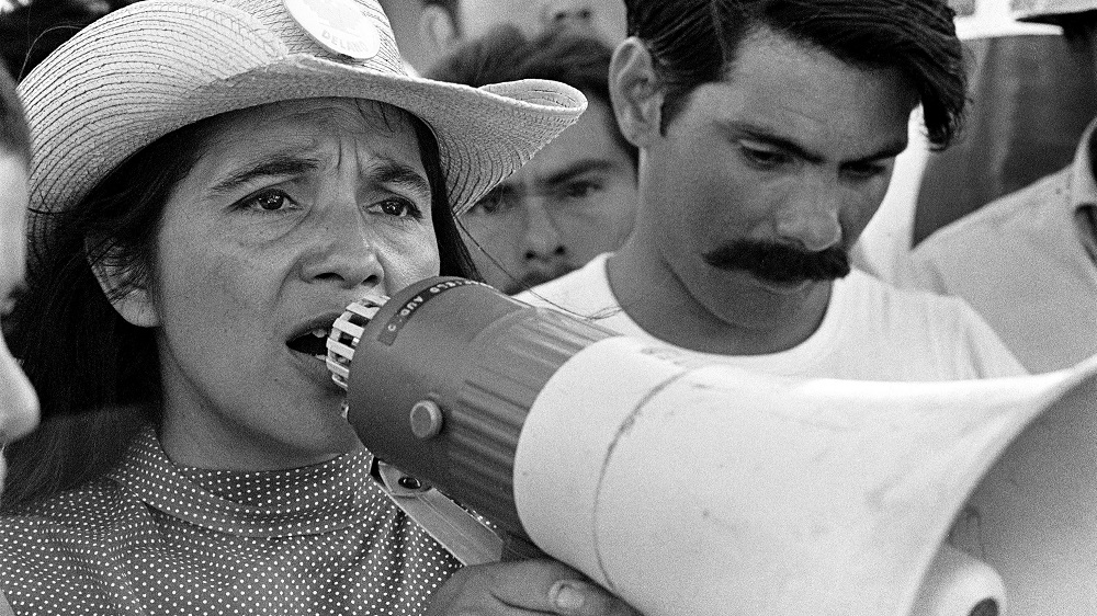 United Farm Workers leader Dolores Huerta in 1969 United Farm Workers leader Dolores Huerta in 1969