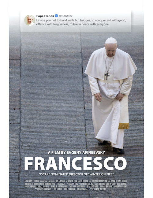 Poster art for the movie "Francesco" (Provided image) Poster art for the movie "Francesco" (Provided image)