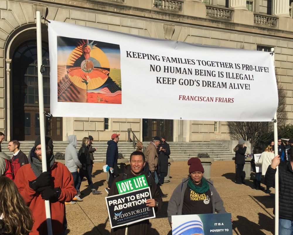 Franciscan friars March for Life Franciscan friars March for Life
