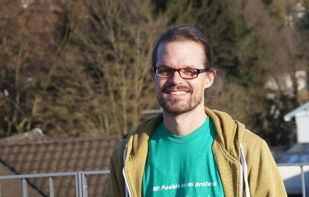 Andreas Hugentobler, a Swiss-born theologian who is one of Generación Romero's founders (Provided photo) Andreas Hugentobler, a Swiss-born theologian who is one of Generación Romero's founders (Provided photo)