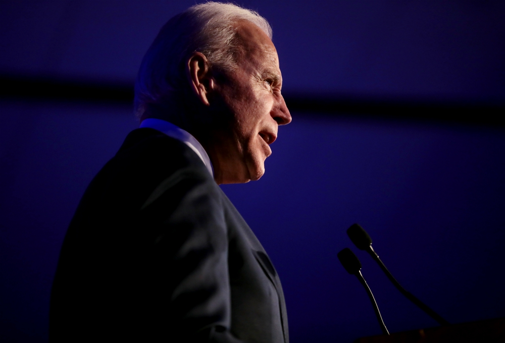 Former U.S. Vice President Joe Biden speaks at a Democratic presidential primary event in Las Vegas Feb. 15. (Wikimedia Commons/Gage Skidmore) Former U.S. Vice President Joe Biden speaks at a Democratic presidential primary event in Las Vegas Feb. 15. (Wikimedia Commons/Gage Skidmore)