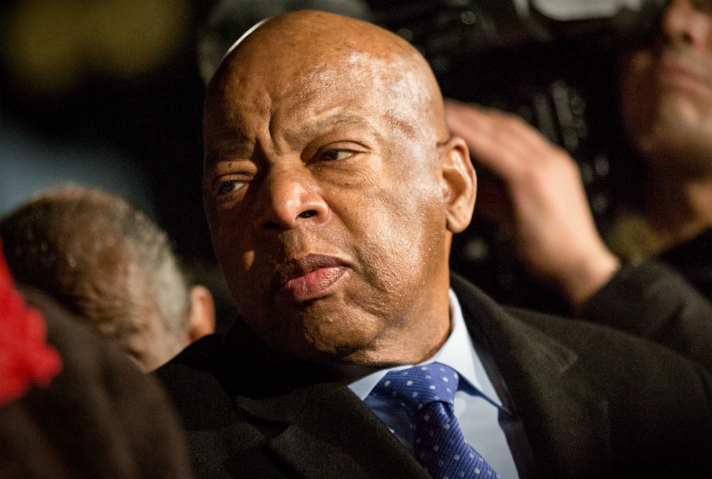Rep. John Lewis in 2017 (Wikimedia Commons/Lorie Shaull) Rep. John Lewis in 2017 (Wikimedia Commons/Lorie Shaull)