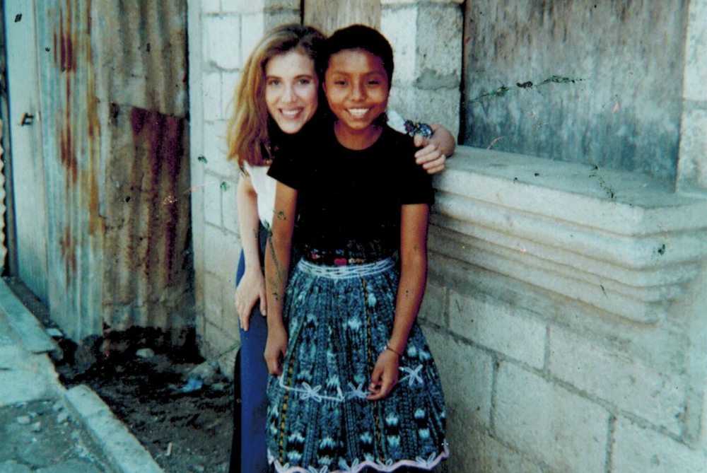 Julia Lieblich and Kendy Carmona in 2002 (Provided photo) Julia Lieblich and Kendy Carmona in 2002 (Provided photo)
