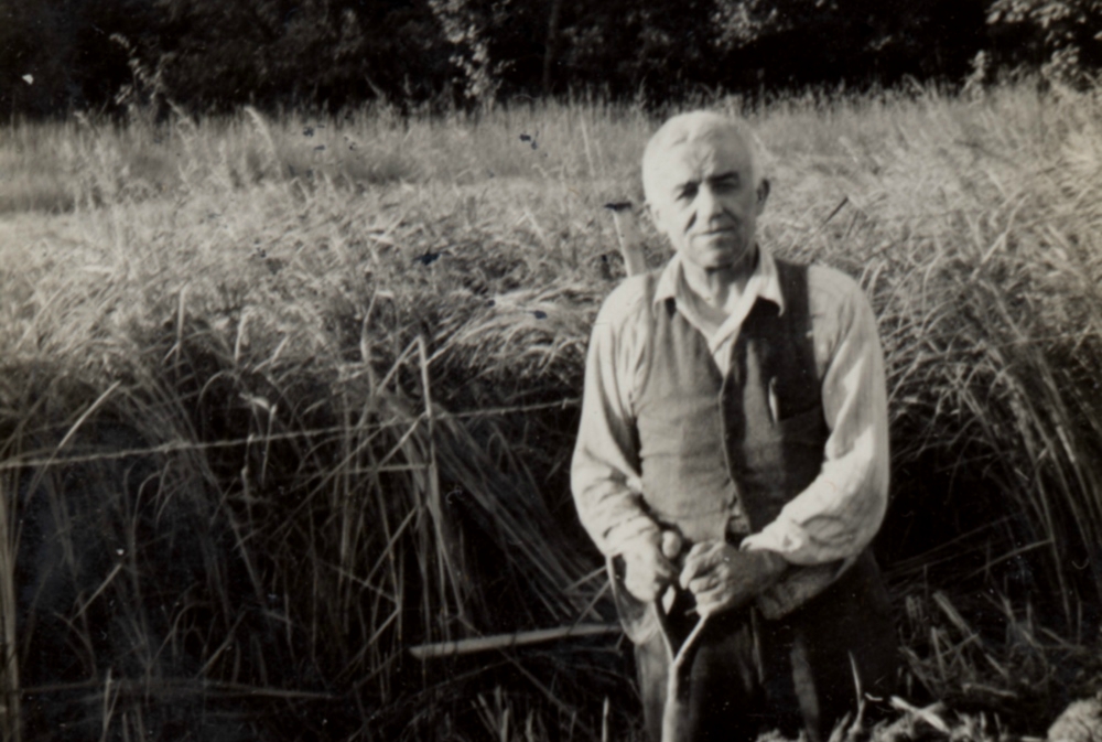 Catholic Worker co-founder Peter Maurin at St. Isidore's Farm in Aitkin, Minnesota, in 1941 (Courtesy of the Department of Special Collections and University Archives, Marquette University Libraries/Photo by Mary Humphrey) Catholic Worker co-founder Peter Maurin at St. Isidore's Farm in Aitkin, Minnesota, in 1941 (Courtesy of the Department of Special Collections and University Archives, Marquette University Libraries/Photo by Mary Humphrey)