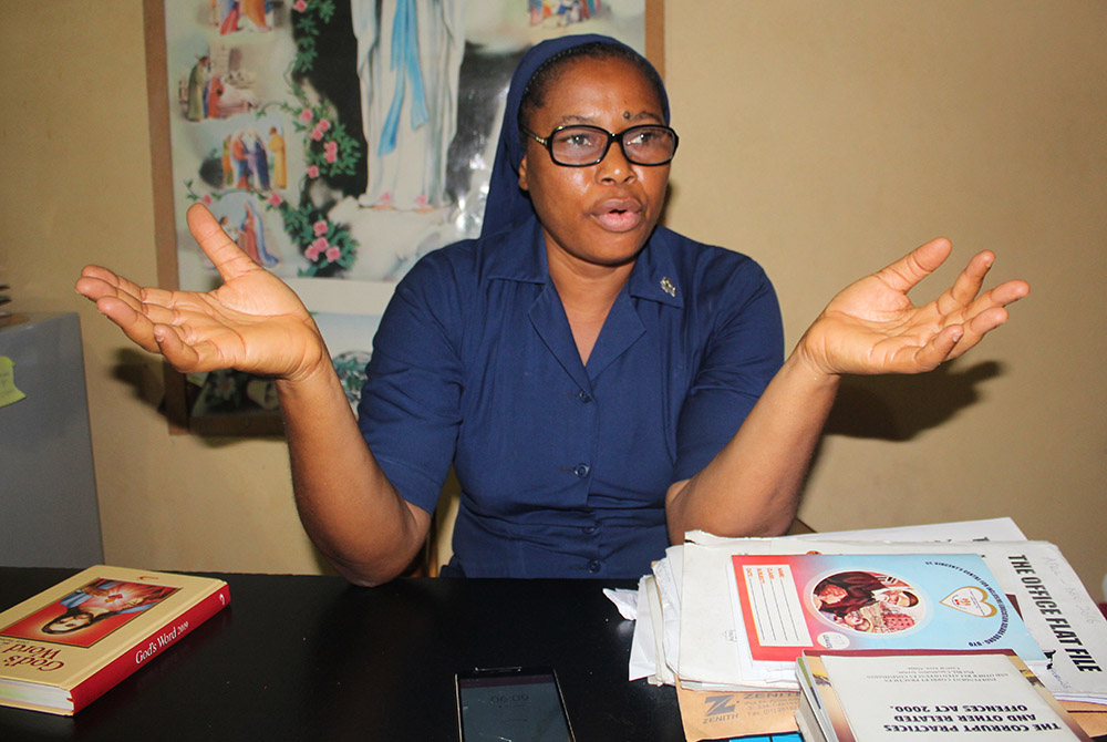 Sr. Scholastica Achinkumbur, the administrator of St. Vincent's Centre for Inclusive Education (Kelechukwu Iruoma) Sr. Scholastica Achinkumbur, the administrator of St. Vincent's Centre for Inclusive Education (Kelechukwu Iruoma)