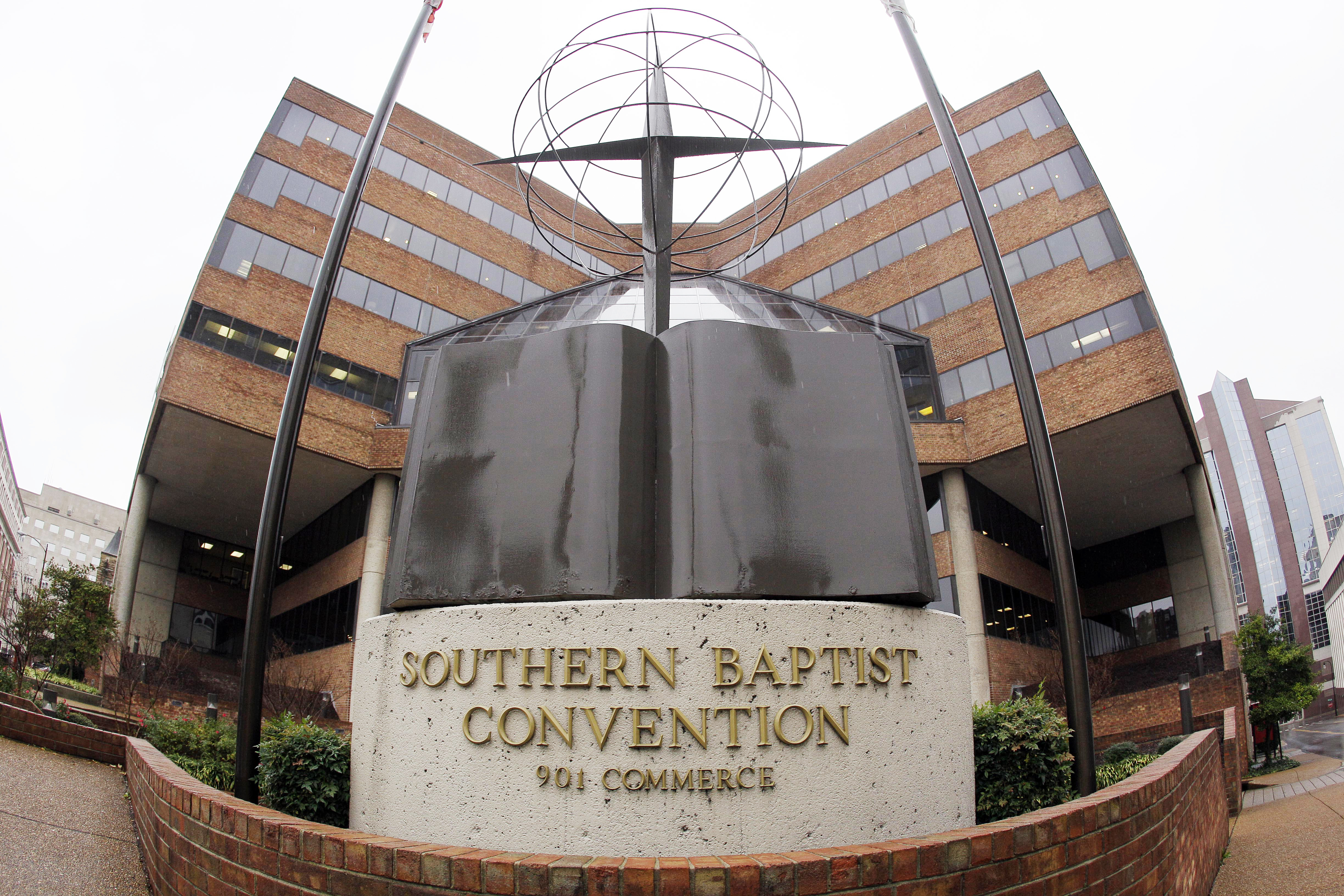 Headquarters of the Southern Baptist Convention in Nashville, Tenn., Dec. 7, 2011 file photo. (AP Photo/Mark Humphrey, File) Headquarters of the Southern Baptist Convention in Nashville, Tenn., Dec. 7, 2011 file photo. (AP Photo/Mark Humphrey, File)