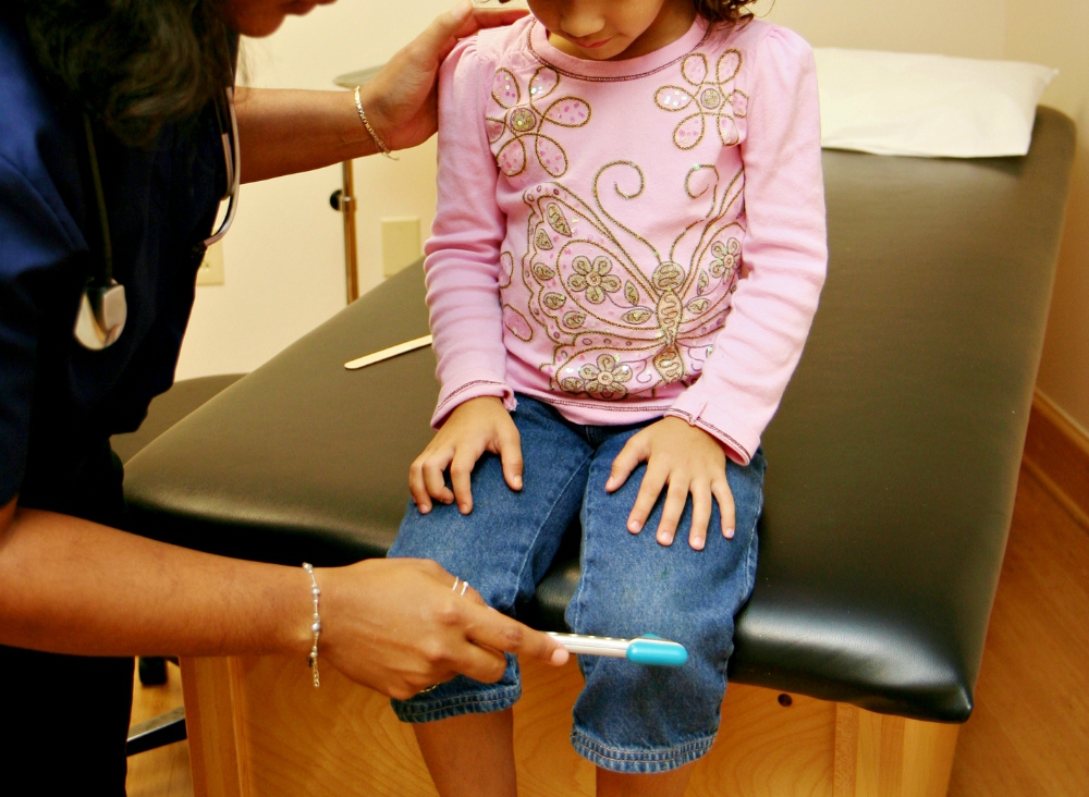 Child at the doctor's office (Dreamstime/Rmarmion) Child at the doctor's office (Dreamstime/Rmarmion)