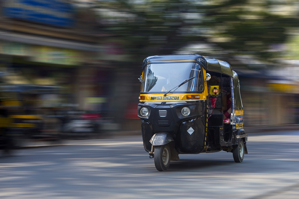 A motorized rickshaw in Mumbai, India (Dreamstime/Rkaphotography) A motorized rickshaw in Mumbai, India (Dreamstime/Rkaphotography)