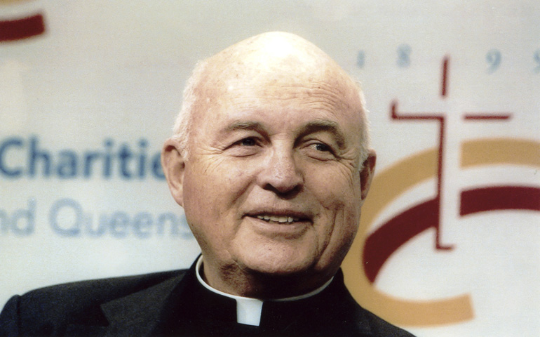 Retired Auxiliary Bishop Joseph Sullivan of Brooklyn, N.Y., whose work on behalf of the poor for Catholic Charities in Brooklyn and Queens earned him national recognition, died June 7 as a result of injuries he suffered in a May 30 car accident. He was 83. (CNS file photo)