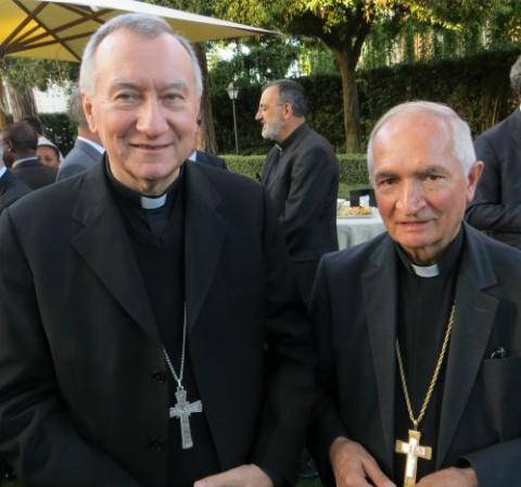 Pietro Parolin, Silvano Tomasi Pietro Parolin, Silvano Tomasi