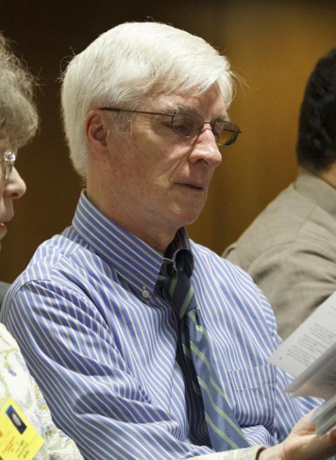 Ralph Martin is pictured in a 2012 photo at the Vatican. (CNS/Paul Haring)