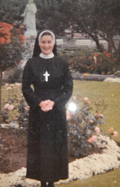 Presentation Sr. Anne Lyons on the day of her first profession in 1973 at the Presentation Convent in Thurles, County Tipperary, Ireland (Courtesy of Anne Lyons) Presentation Sr. Anne Lyons on the day of her first profession in 1973 at the Presentation Convent in Thurles, County Tipperary, Ireland (Courtesy of Anne Lyons)