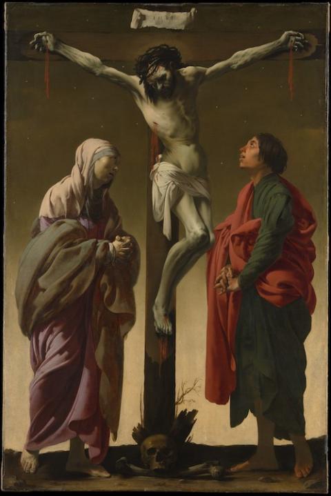 Painting by Hendrick ter Brugghen, "The Crucifixion with the Virgin and Saint John," circa 1624-25 (Metropolitan Museum of Art) Painting by Hendrick ter Brugghen, "The Crucifixion with the Virgin and Saint John," circa 1624-25 (Metropolitan Museum of Art)