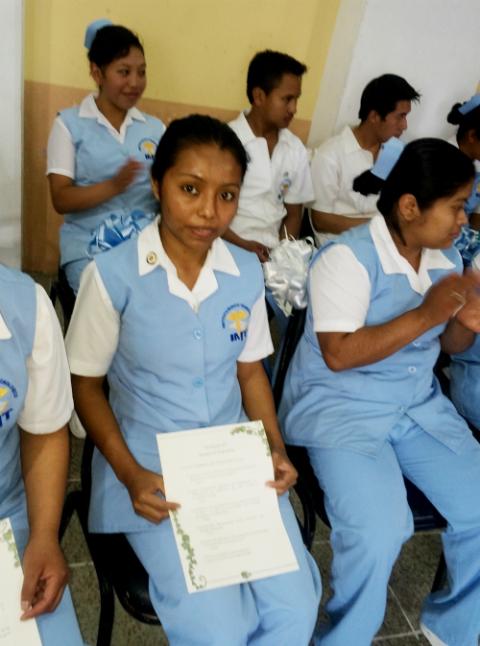 Kendy Carmona graduates from nursing school in 2013. (Provided photo) Kendy Carmona graduates from nursing school in 2013. (Provided photo)