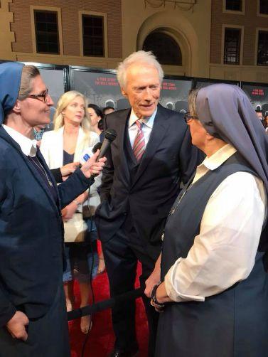 Nancy Usselmann, Clint Eastwood, Rose Pacatte Nancy Usselmann, Clint Eastwood, Rose Pacatte
