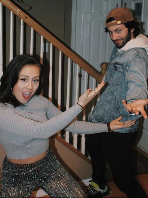 Celebrating New Year's Eve in 2019 with my partner (Provided photo) Celebrating New Year's Eve in 2019 with my partner (Provided photo)
