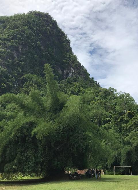 Mountains between Thailand and Myanmar, formerly Burma (Frances Hayes) Mountains between Thailand and Myanmar, formerly Burma (Frances Hayes)
