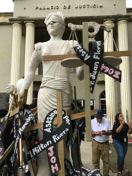 Justice statue