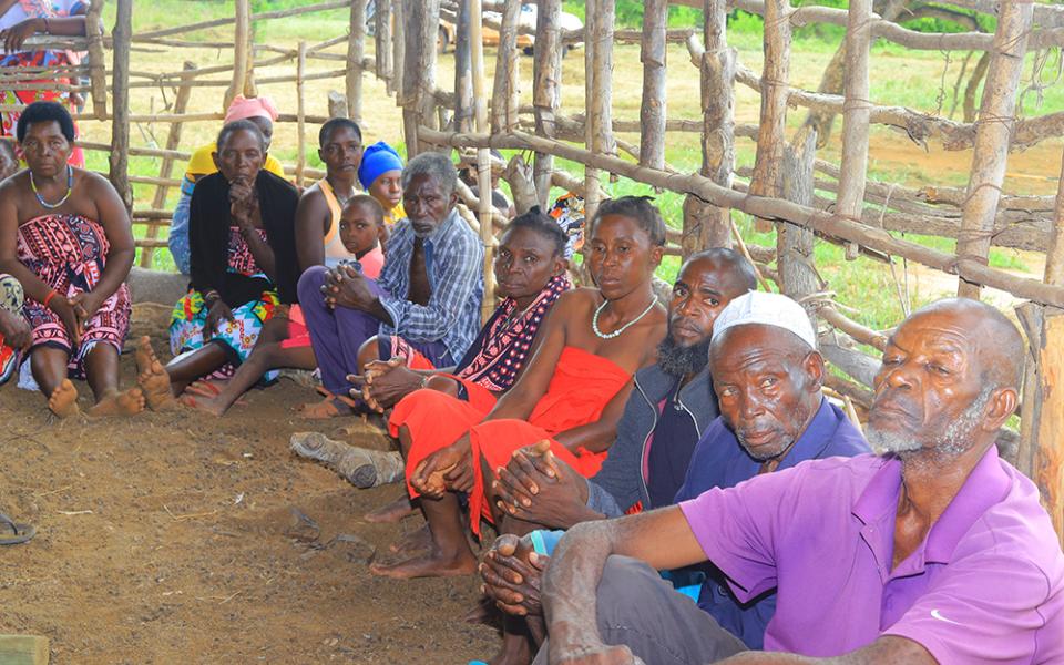 People are pictured who reside at the Kaya Godoma Rescue Centre in Kilifi, a coastal town in Kenya. Some elderly individuals at Kaya Godoma have been accused of witchcraft by members of their community and even their relatives. This has led to them being violently driven from their homes. (GSR photo/Doreen Ajiambo)