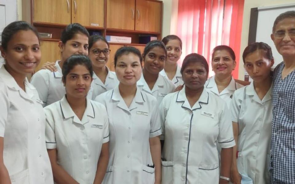 A group of nurses