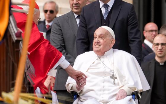 Pope Francis at Palm Sunday Mass