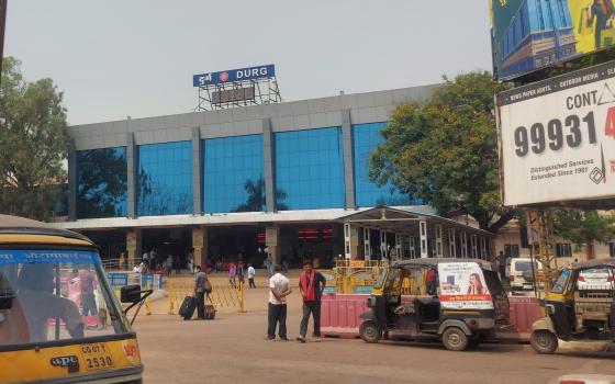 Durg railway station in Chhattisgarh, India 