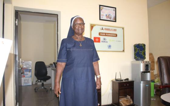 Sr. Patricia Ebegulem standing